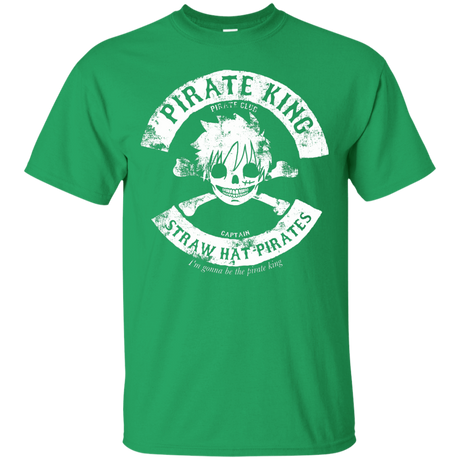 T-Shirts Irish Green / S Pirate King Skull T-Shirt