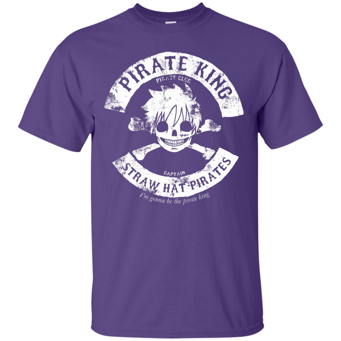 T-Shirts Purple / S Pirate King Skull T-Shirt