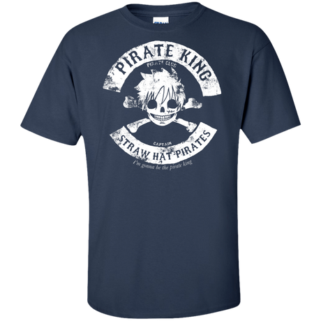 T-Shirts Navy / XLT Pirate King Skull Tall T-Shirt