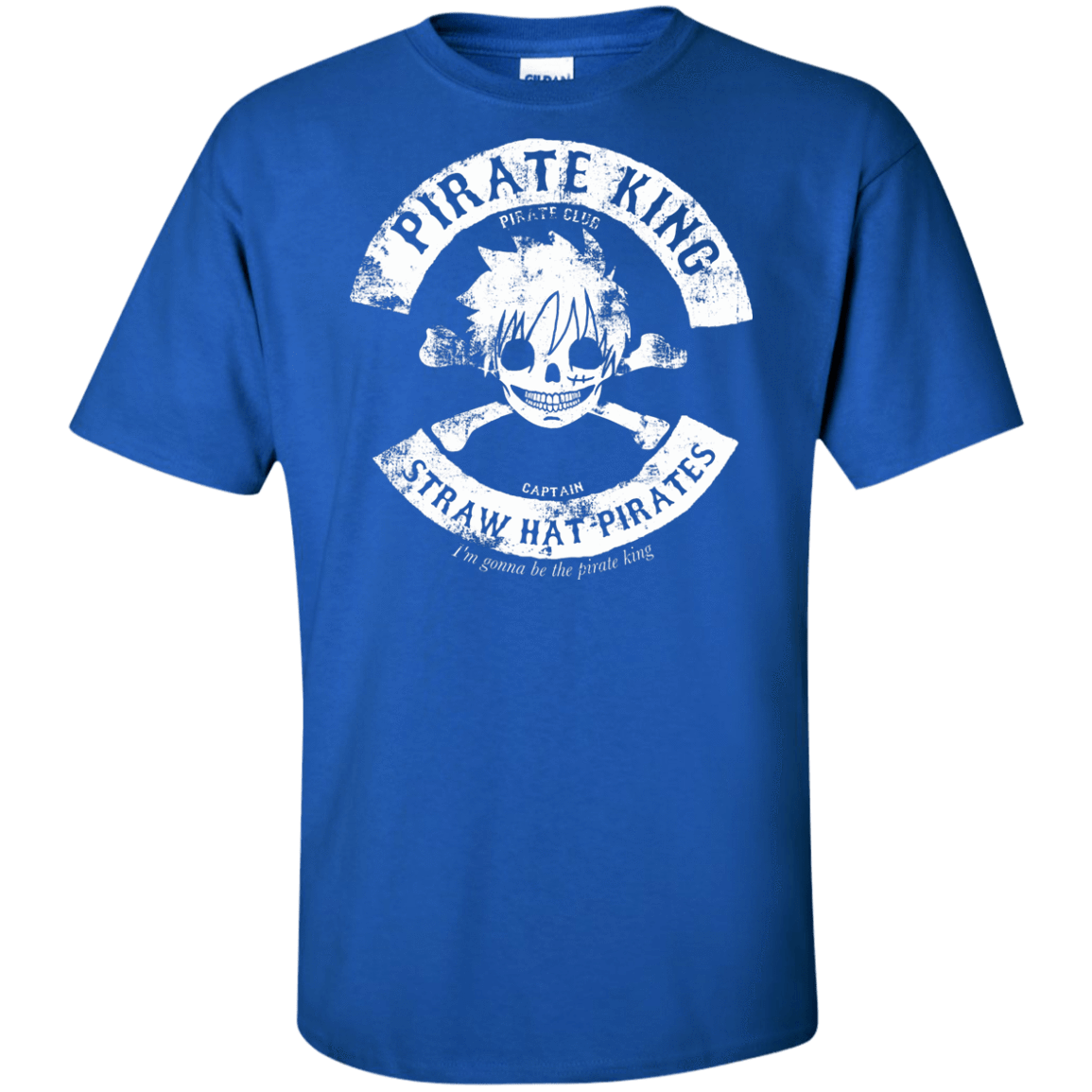 T-Shirts Royal / XLT Pirate King Skull Tall T-Shirt