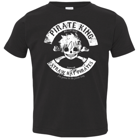 T-Shirts Black / 2T Pirate King Skull Toddler Premium T-Shirt