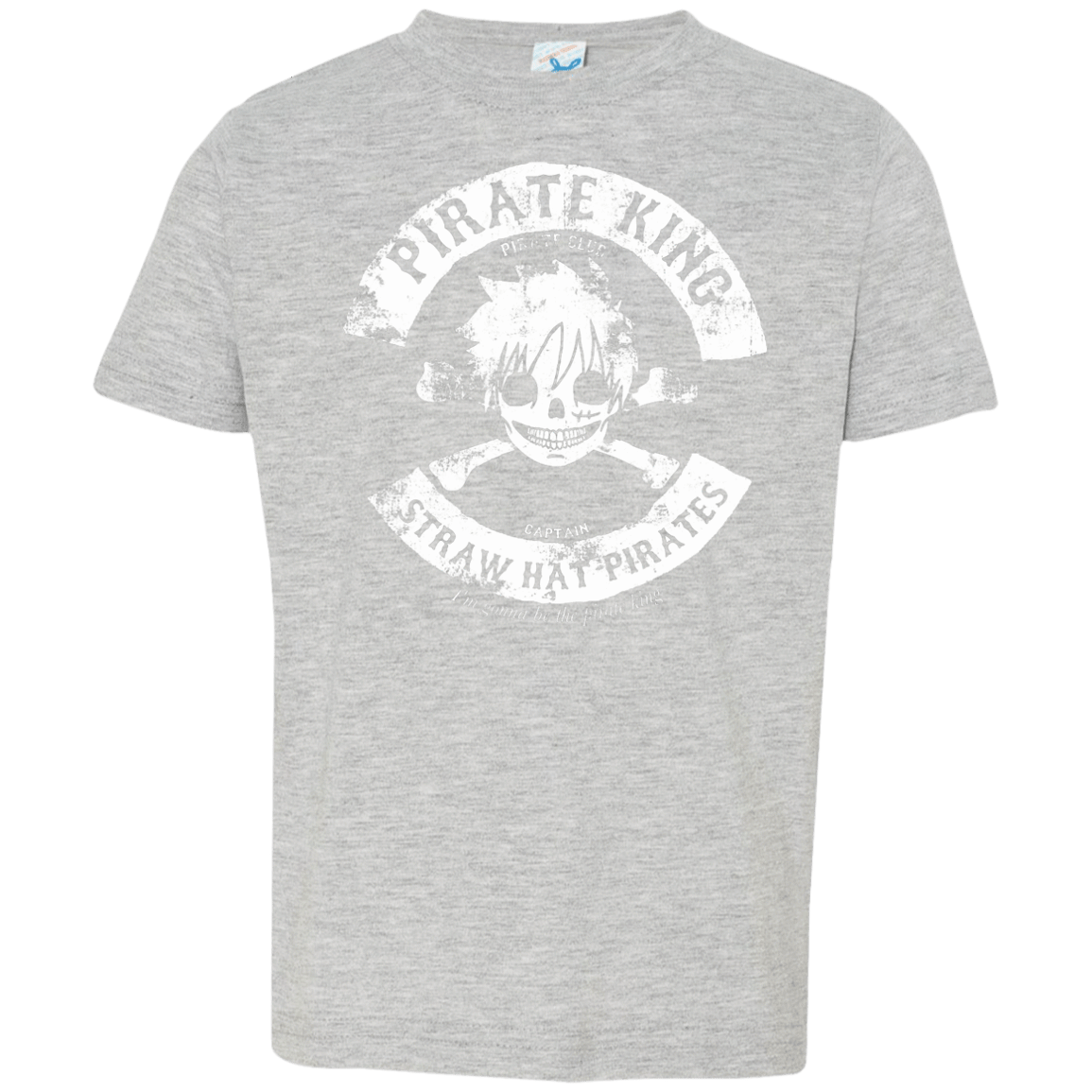 T-Shirts Heather Grey / 2T Pirate King Skull Toddler Premium T-Shirt