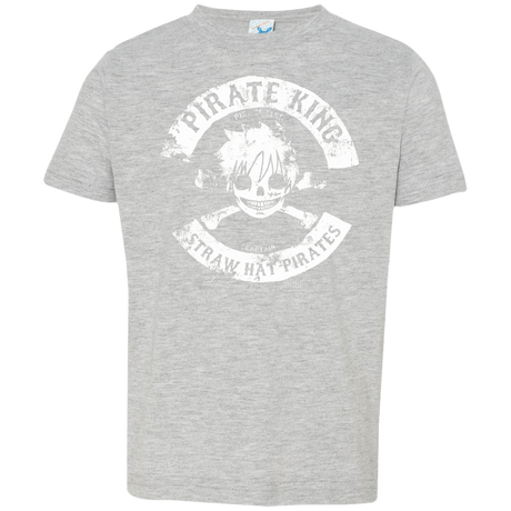 T-Shirts Heather Grey / 2T Pirate King Skull Toddler Premium T-Shirt