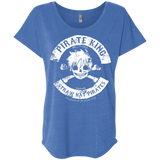 T-Shirts Vintage Royal / X-Small Pirate King Skull Triblend Dolman Sleeve