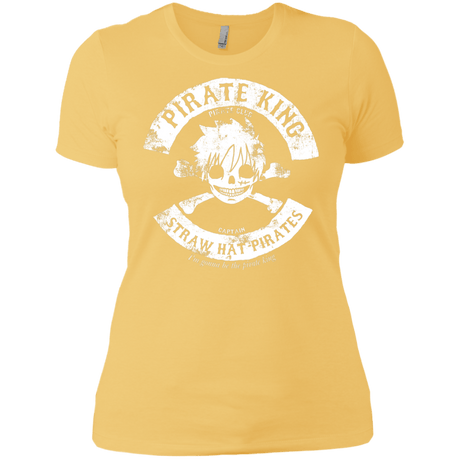 T-Shirts Banana Cream/ / X-Small Pirate King Skull Women's Premium T-Shirt