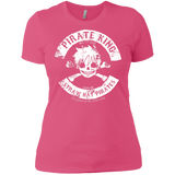 T-Shirts Hot Pink / X-Small Pirate King Skull Women's Premium T-Shirt