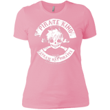 T-Shirts Light Pink / X-Small Pirate King Skull Women's Premium T-Shirt