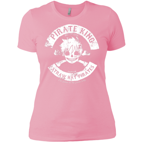 T-Shirts Light Pink / X-Small Pirate King Skull Women's Premium T-Shirt