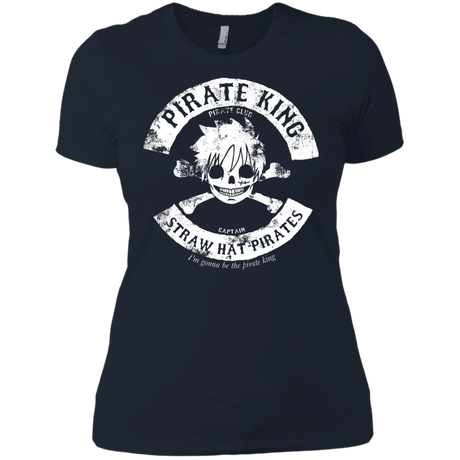 T-Shirts Midnight Navy / X-Small Pirate King Skull Women's Premium T-Shirt