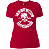 T-Shirts Red / X-Small Pirate King Skull Women's Premium T-Shirt