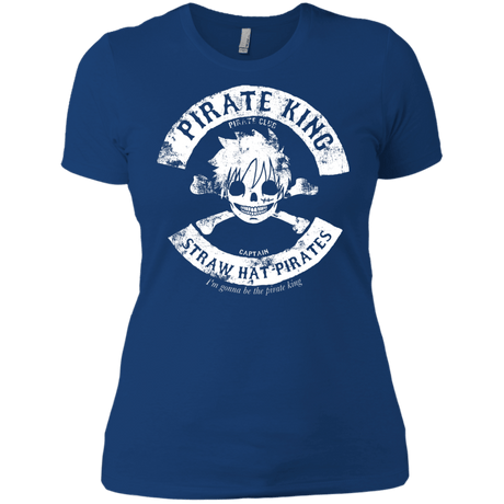 T-Shirts Royal / X-Small Pirate King Skull Women's Premium T-Shirt