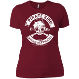 T-Shirts Scarlet / X-Small Pirate King Skull Women's Premium T-Shirt