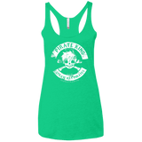 T-Shirts Envy / X-Small Pirate King Skull Women's Triblend Racerback Tank