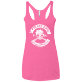 T-Shirts Vintage Pink / X-Small Pirate King Skull Women's Triblend Racerback Tank