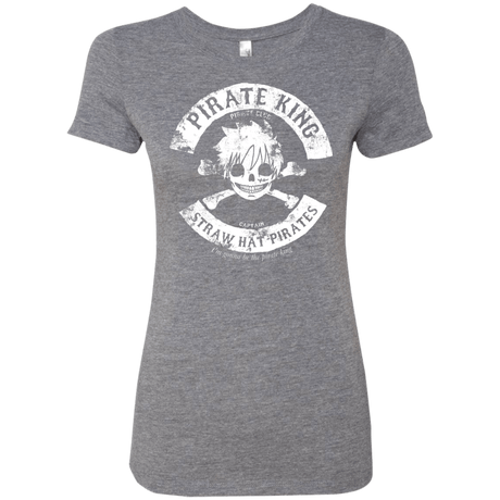 T-Shirts Premium Heather / S Pirate King Skull Women's Triblend T-Shirt