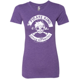 T-Shirts Purple Rush / S Pirate King Skull Women's Triblend T-Shirt