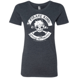 T-Shirts Vintage Navy / S Pirate King Skull Women's Triblend T-Shirt