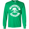 T-Shirts Irish Green / YS Pirate King Skull Youth Long Sleeve T-Shirt