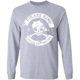 T-Shirts Sport Grey / YS Pirate King Skull Youth Long Sleeve T-Shirt