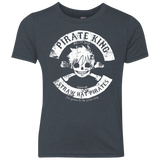 T-Shirts Vintage Navy / YXS Pirate King Skull Youth Triblend T-Shirt