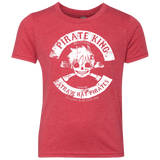 T-Shirts Vintage Red / YXS Pirate King Skull Youth Triblend T-Shirt