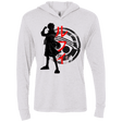 T-Shirts Heather White / X-Small Pirate King Triblend Long Sleeve Hoodie Tee