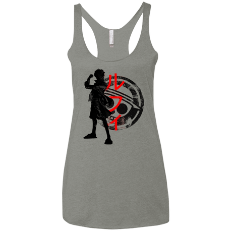 T-Shirts Venetian Grey / X-Small Pirate King Women's Triblend Racerback Tank
