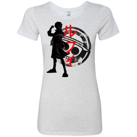 T-Shirts Heather White / Small Pirate King Women's Triblend T-Shirt