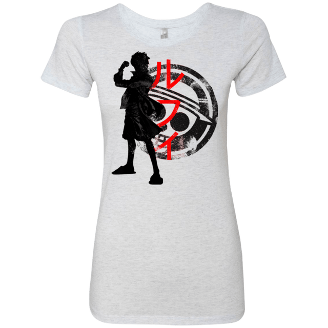 T-Shirts Heather White / Small Pirate King Women's Triblend T-Shirt