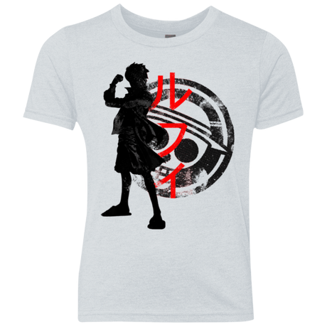 T-Shirts Heather White / YXS Pirate King Youth Triblend T-Shirt