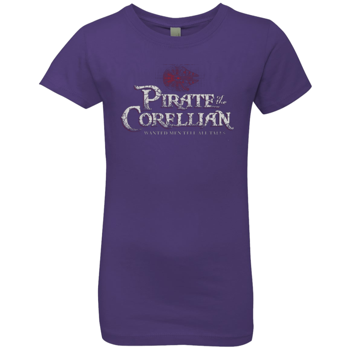 T-Shirts Purple Rush / YXS Pirate of the Corellian Girls Premium T-Shirt