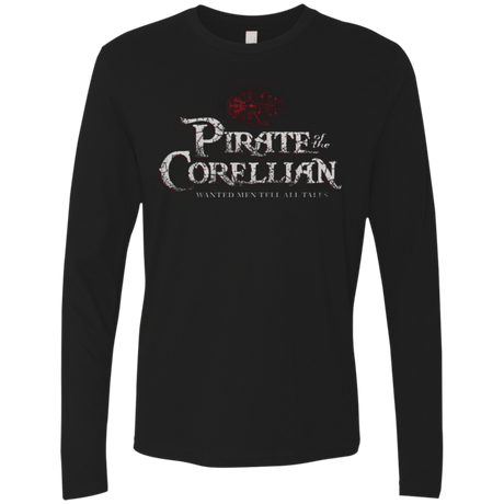 T-Shirts Black / Small Pirate of the Corellian Men's Premium Long Sleeve