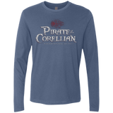 T-Shirts Indigo / Small Pirate of the Corellian Men's Premium Long Sleeve