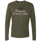 T-Shirts Military Green / Small Pirate of the Corellian Men's Premium Long Sleeve