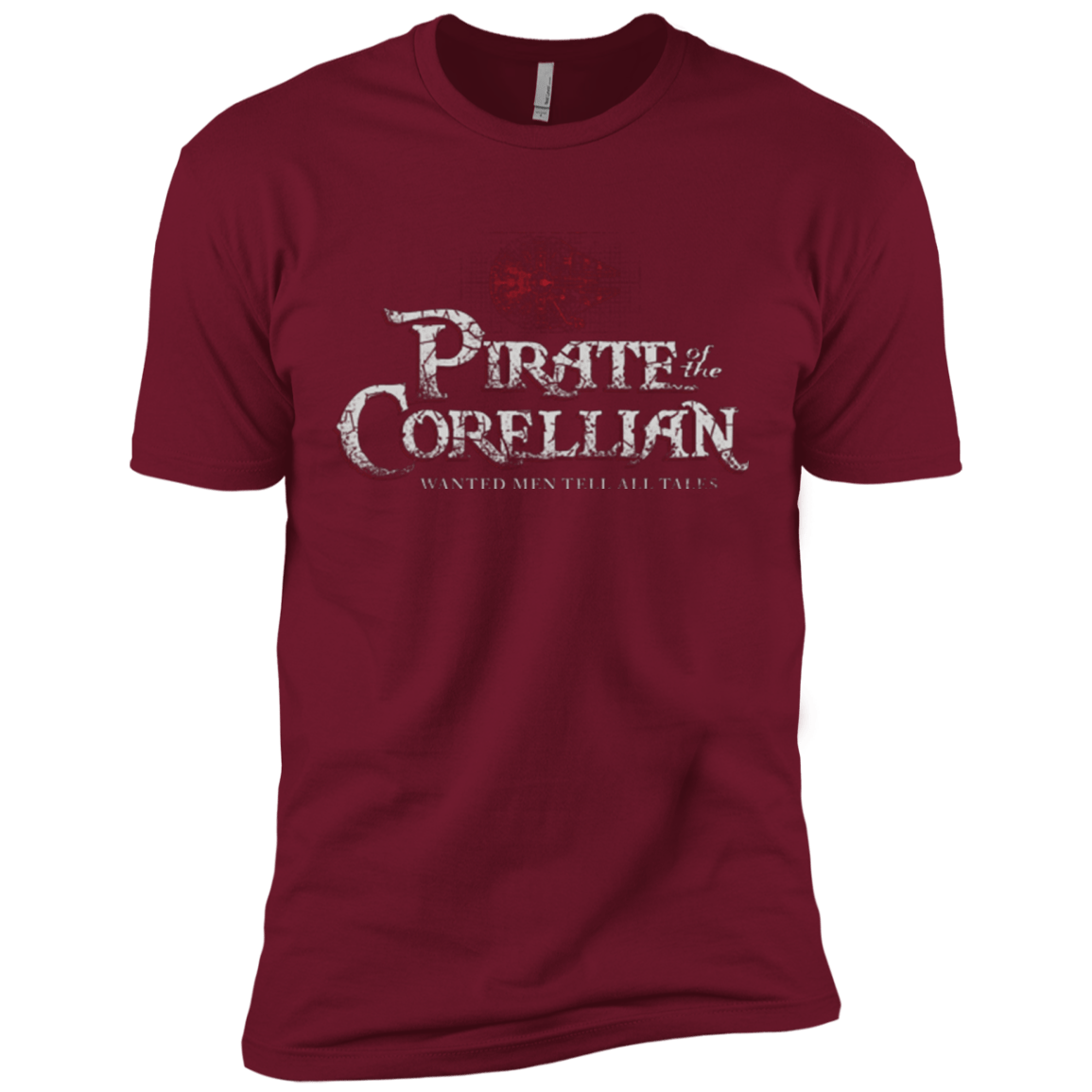 T-Shirts Cardinal / X-Small Pirate of the Corellian Men's Premium T-Shirt