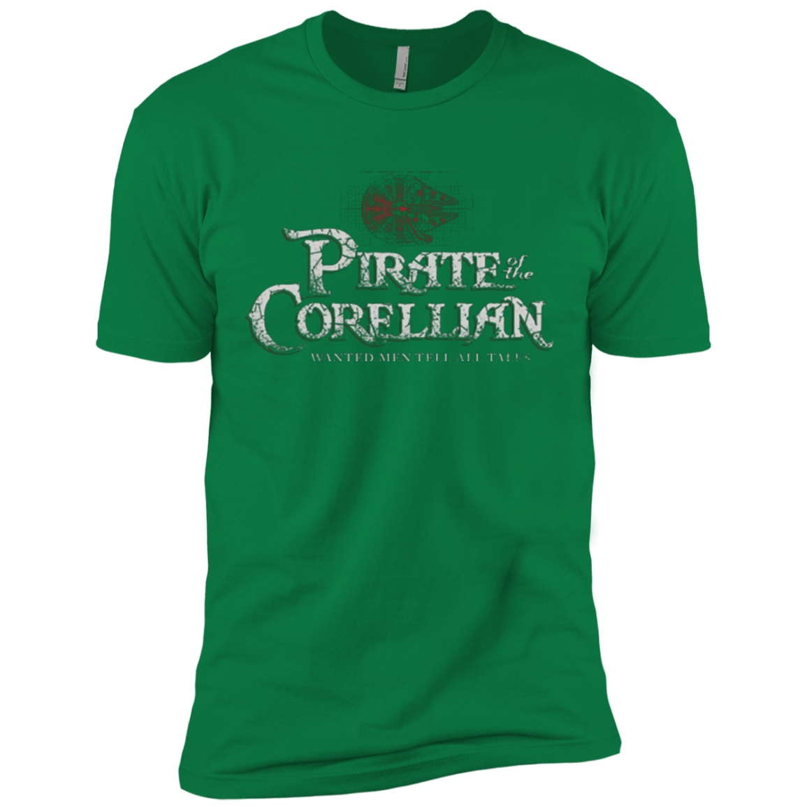 T-Shirts Kelly Green / X-Small Pirate of the Corellian Men's Premium T-Shirt