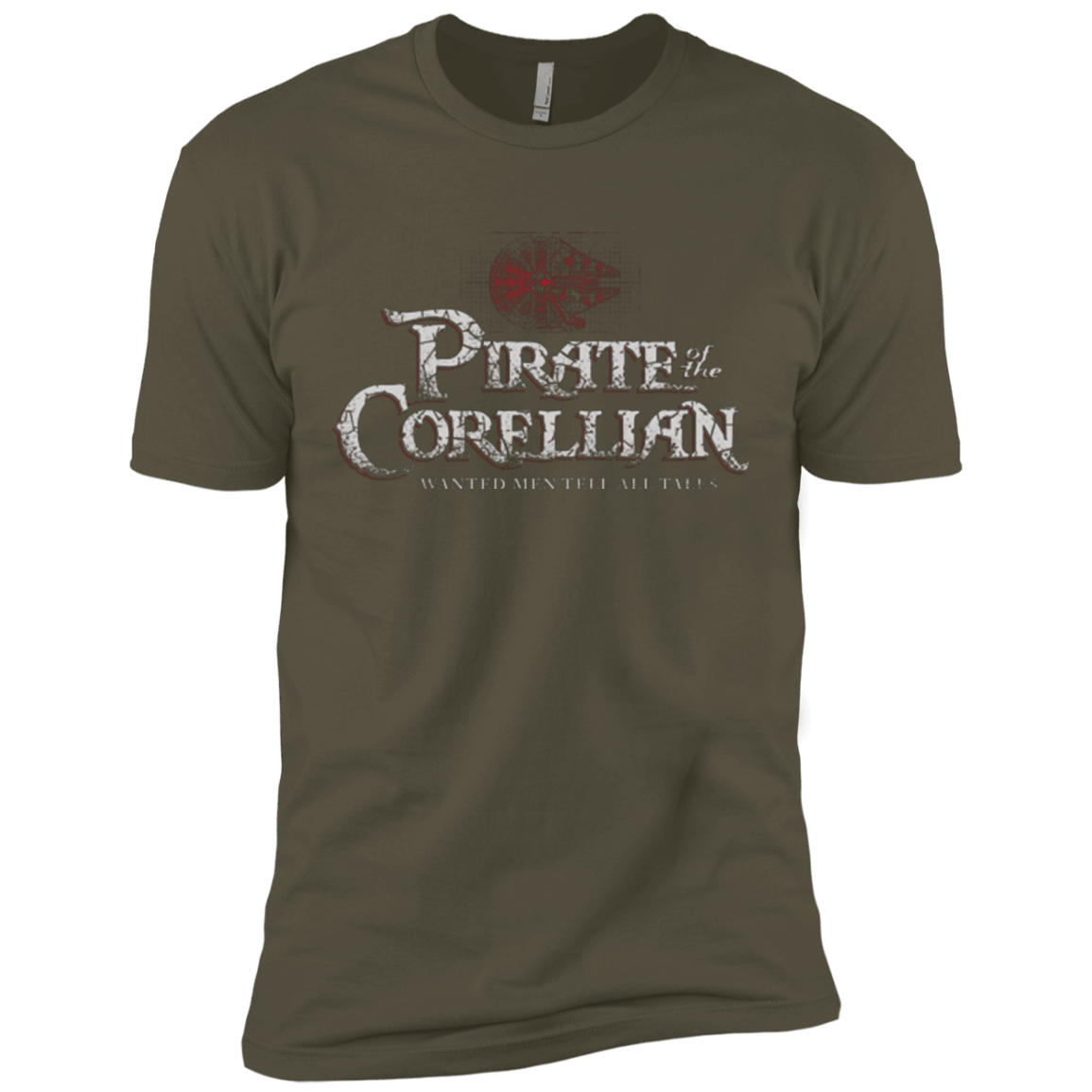 T-Shirts Military Green / X-Small Pirate of the Corellian Men's Premium T-Shirt