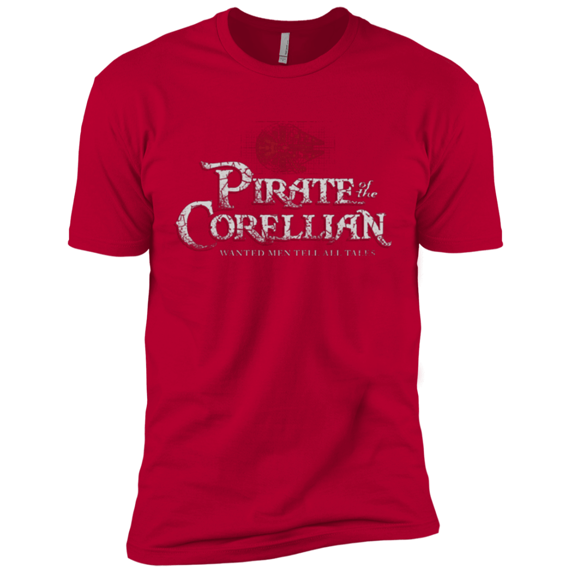 T-Shirts Red / X-Small Pirate of the Corellian Men's Premium T-Shirt