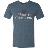 T-Shirts Indigo / Small Pirate of the Corellian Men's Triblend T-Shirt