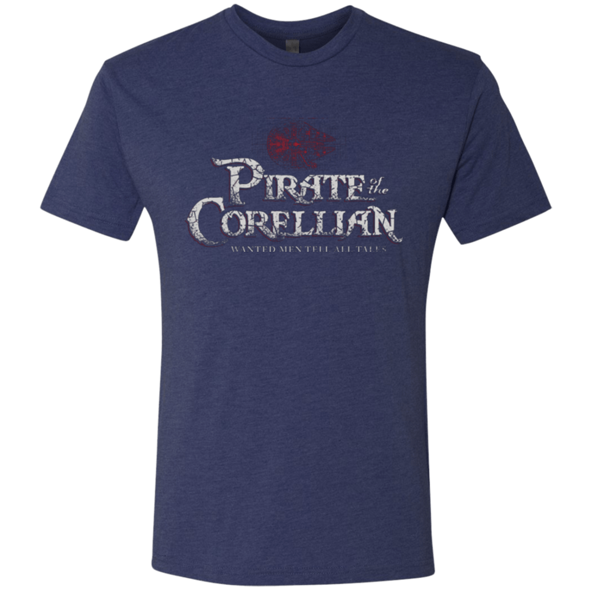 T-Shirts Vintage Navy / Small Pirate of the Corellian Men's Triblend T-Shirt