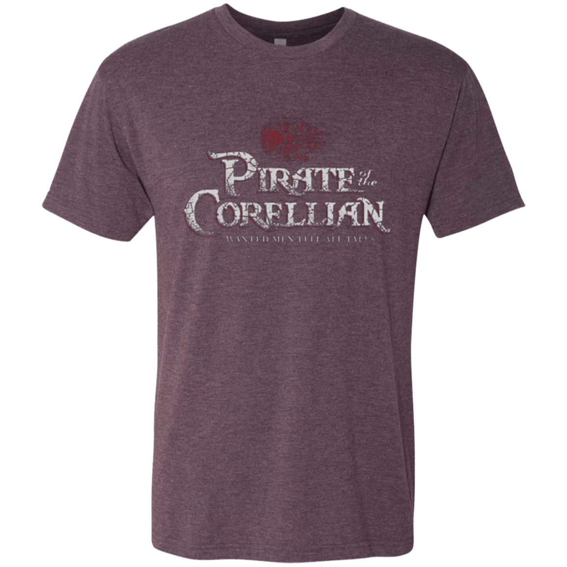 T-Shirts Vintage Purple / Small Pirate of the Corellian Men's Triblend T-Shirt