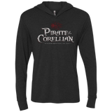 T-Shirts Vintage Black / X-Small Pirate of the Corellian Triblend Long Sleeve Hoodie Tee