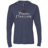 T-Shirts Vintage Navy / X-Small Pirate of the Corellian Triblend Long Sleeve Hoodie Tee