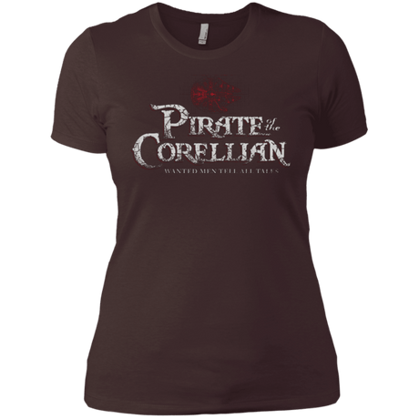 T-Shirts Dark Chocolate / X-Small Pirate of the Corellian Women's Premium T-Shirt