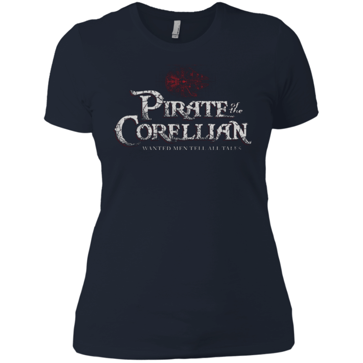 T-Shirts Midnight Navy / X-Small Pirate of the Corellian Women's Premium T-Shirt