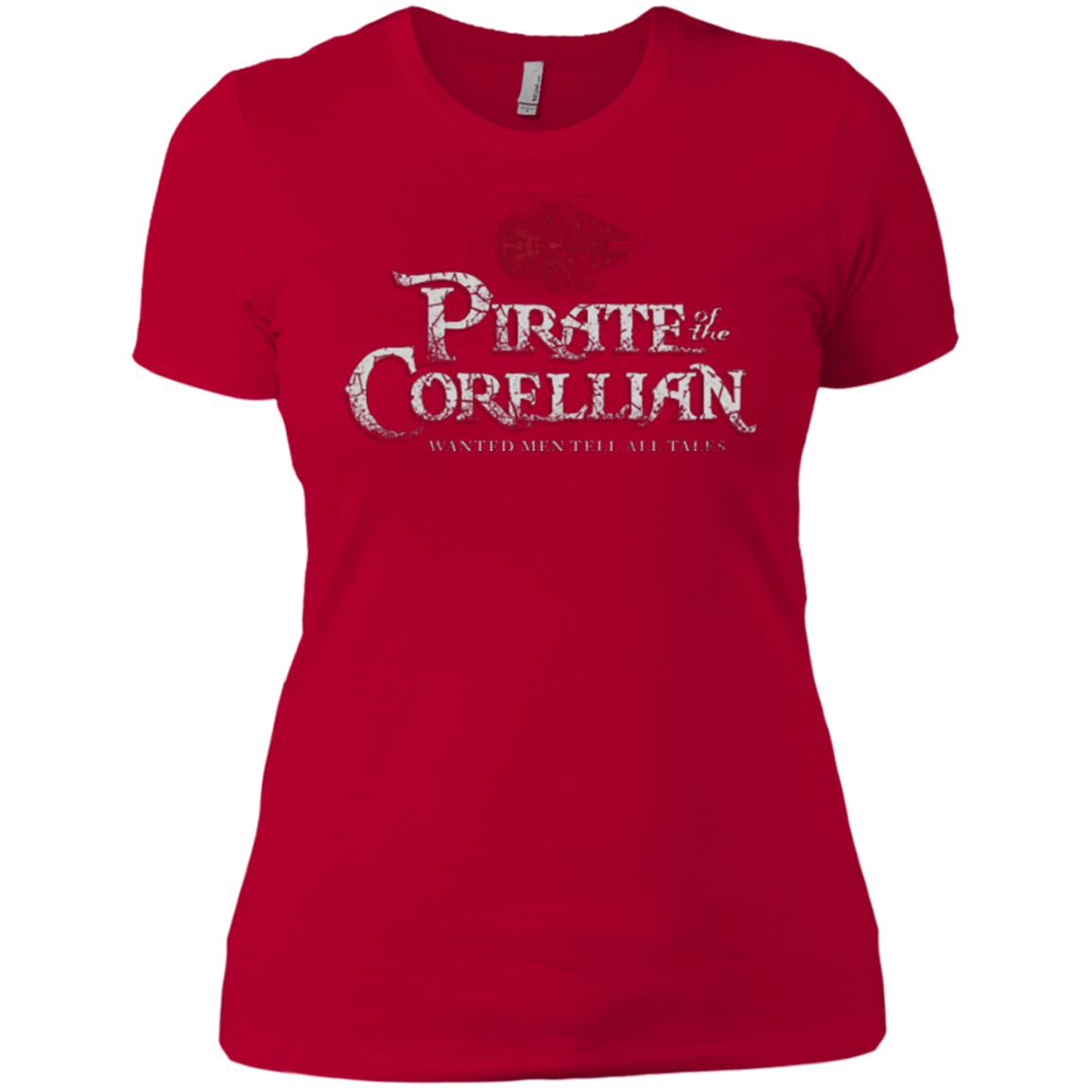 T-Shirts Red / X-Small Pirate of the Corellian Women's Premium T-Shirt