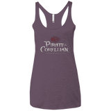 T-Shirts Vintage Purple / X-Small Pirate of the Corellian Women's Triblend Racerback Tank