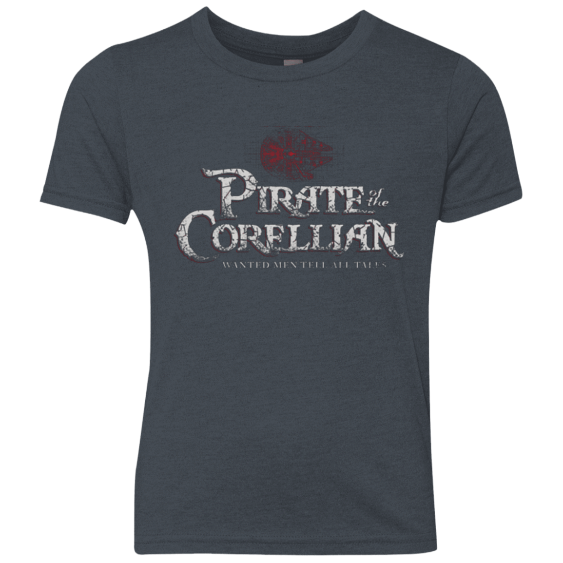 T-Shirts Vintage Navy / YXS Pirate of the Corellian Youth Triblend T-Shirt