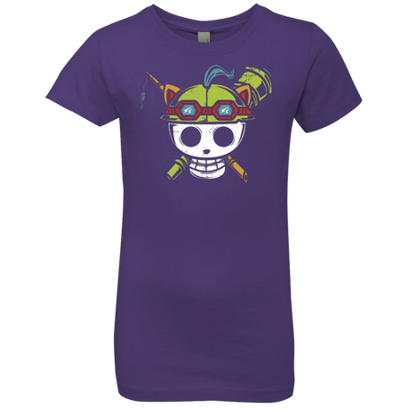 T-Shirts Purple Rush / YXS Pirate Scout Girls Premium T-Shirt