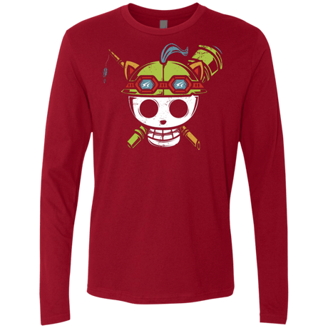 T-Shirts Cardinal / Small Pirate Scout Men's Premium Long Sleeve